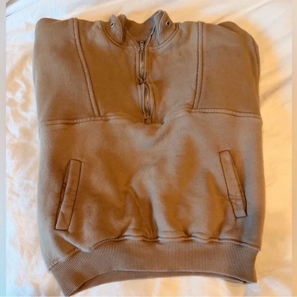 Joah Brown Retro Half Zip S/M - Picture 3 of 6